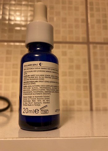 Diğer Herbaderm Gece Göz Onarıcı Anti-Aging Serumu