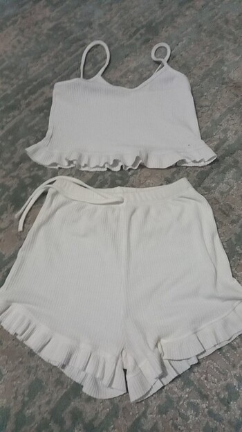 Lipsy Mini pijama pamuklu yenigibi