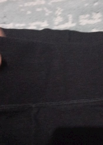 Siyah Hamile Normal Boy Dar Kesim Pantolon - Görsel 4