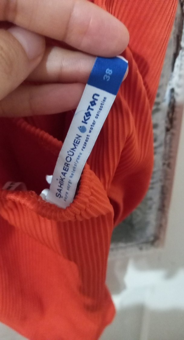 Kırmızı Fermuarlı Kadın Monokini - Görsel 3