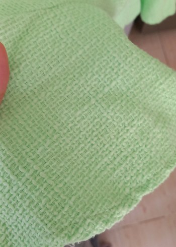 40 Beden yeşil Renk Düğmeli V Yakalı Kolsuz elbise