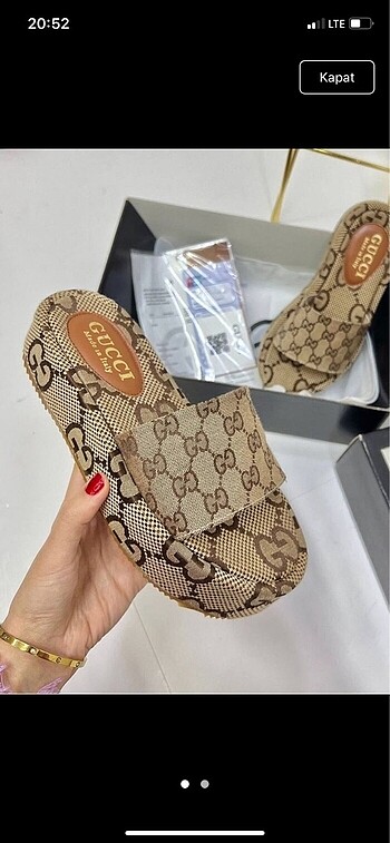 GUCCI KADIN TERLİK