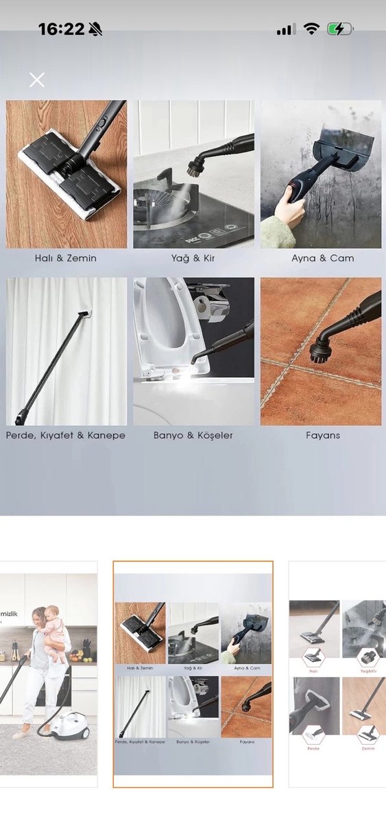 Buharlı Temizleyici Seti - Görsel 2