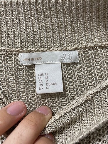 H&M H&M sıfır kol kazak