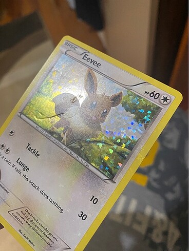  Beden Mc Donalds Pokemon Kartı: Eevee