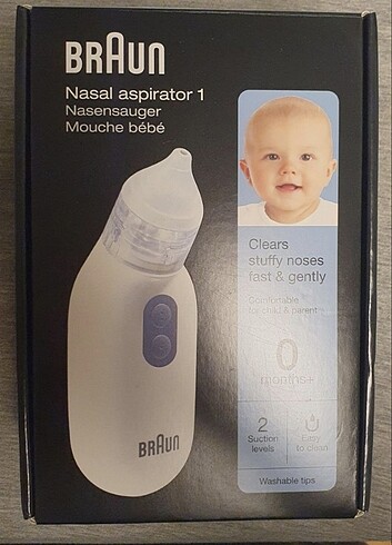 Braun Braun Bna 100 Burun Aspiratörü Temizleyici 