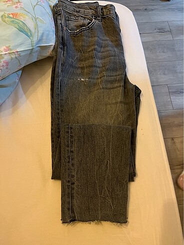36 Beden gri Renk kot pantalon