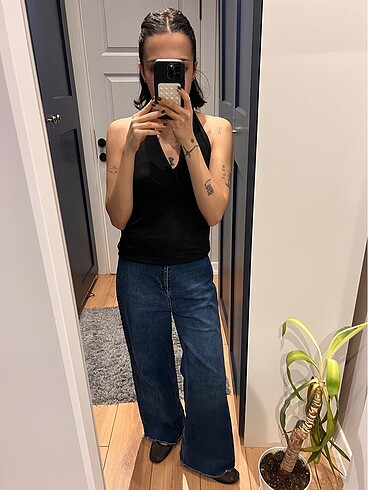 Koton Trend Geniş Paça Kot Pantolon jean