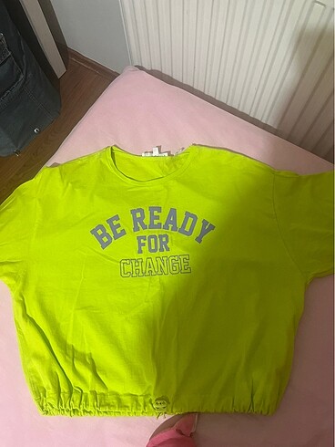 m Beden yeşil Renk koton yeşil spor tshirt