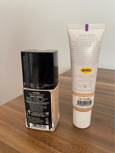 Wet n wild fondoten ve bb krem