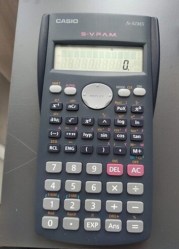 Casio hesap makinesi