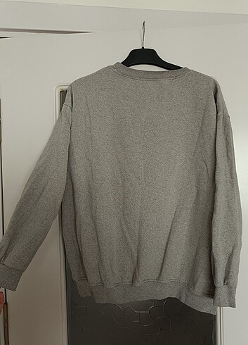 xl Beden ÖNÜ BASKILI SWEATSHİRT