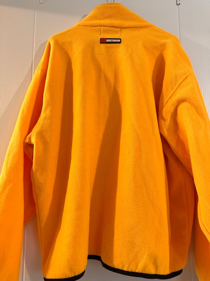 Sarı Fermuarlı Erkek Polar Sweatshirt - Görsel 2