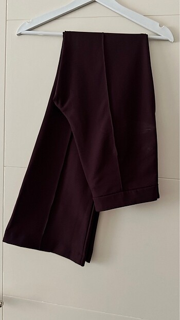 H&M Kumaş pantolon ispanyol paça