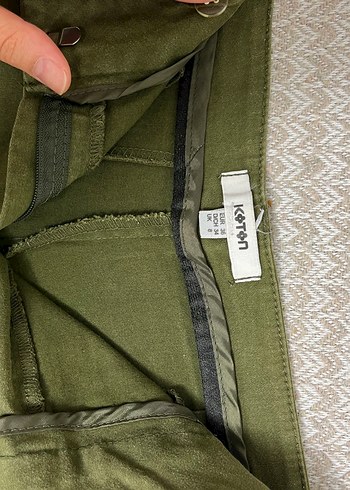 Kadın Haki Mini Şort - Görsel 2