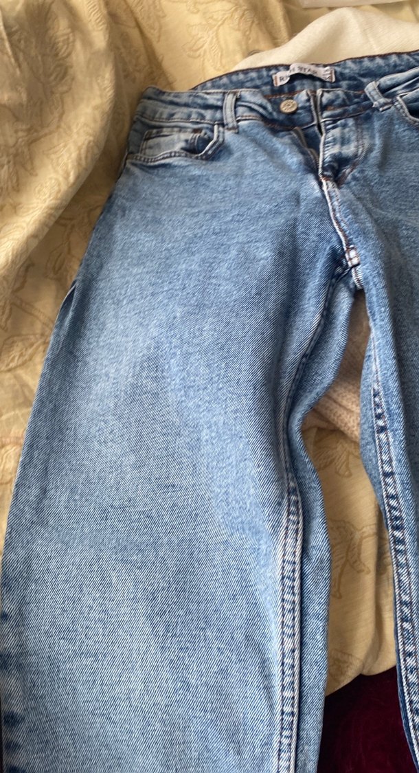 Açık Mavi Rahat Kesim Denim Jean — görsel 5/7