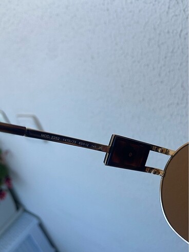  Beden kahverengi Renk Versace gözlük unisex