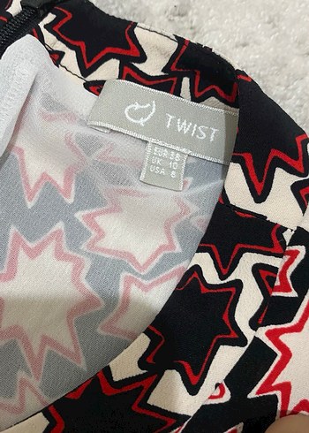 Desenli Kadın Elbise - Görsel 3