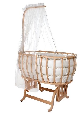 Ahşap Bebek beşiği - Görsel 3