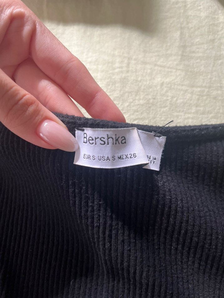 Bershka Crop Bluz — görsel 2/3