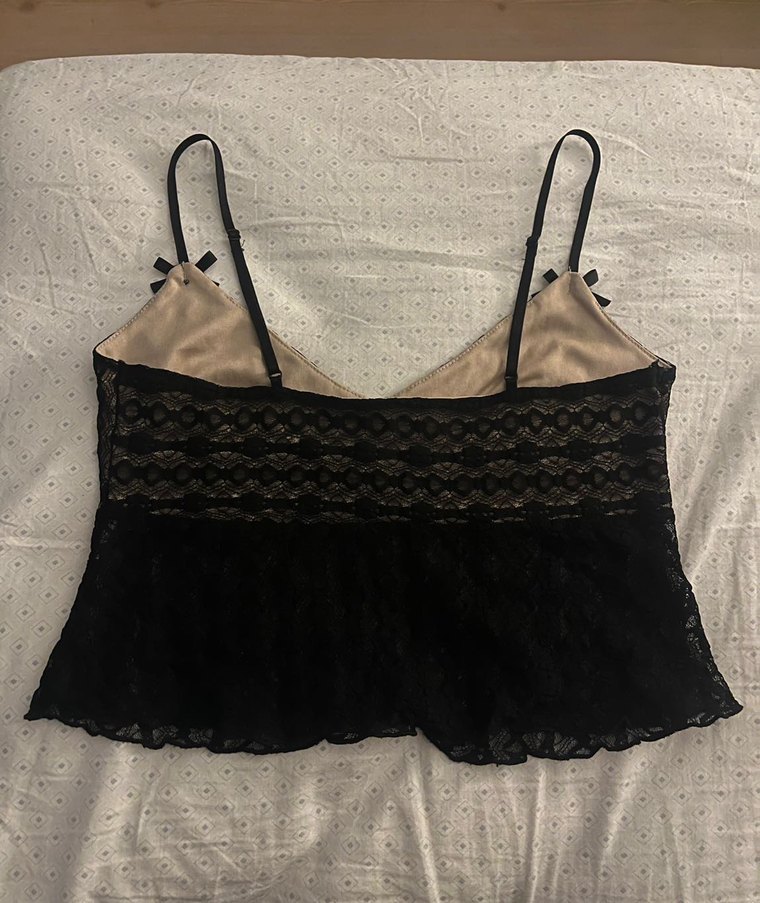 forever 21 Dantel Crop Top — görsel 3/4