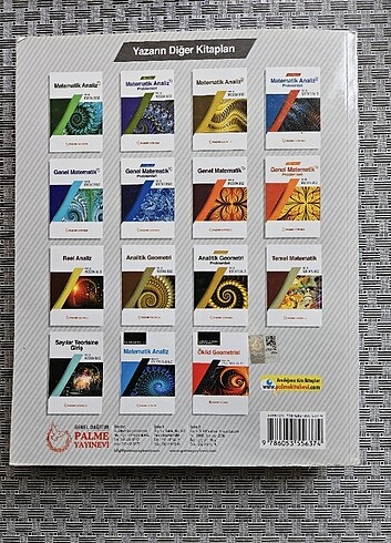 Beden Renk Genel Matematik 1 - Palme - Mustafa Balcı