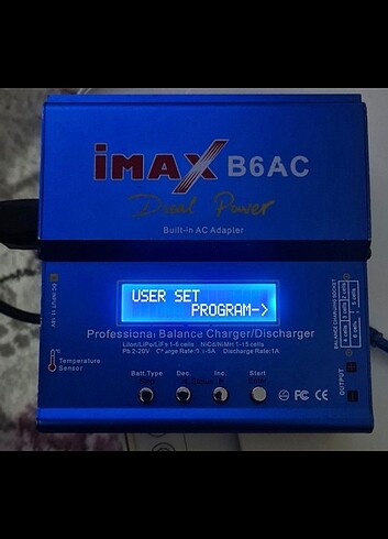 İmax B6 Ac Dual Batarya Pil Şarj Cihazı 