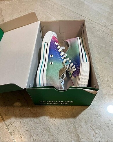 Benetton Renkli Converse