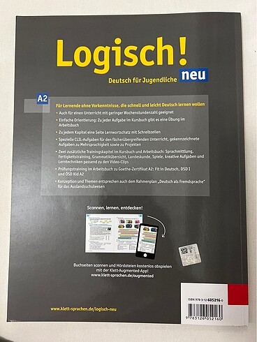 LOGISCH! NEU A2.2 ARBEITSBUCH MIT AUDIO-DOWNLOAD