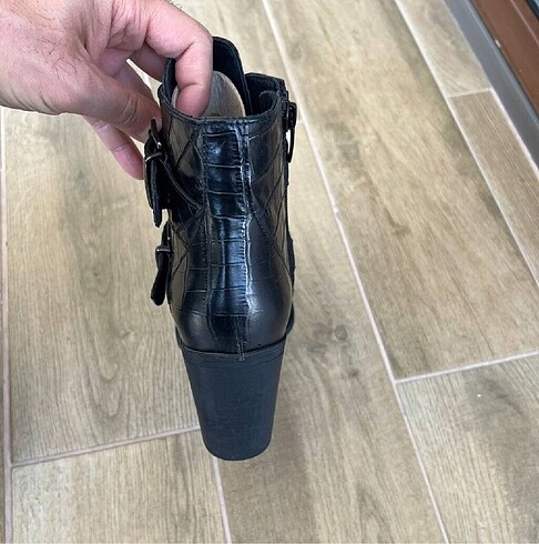 38 Beden siyah Renk Nine West Bot Topuklu Siyah