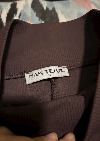 Kadın Kahverengi Regular Fit Tayt - Görsel 2