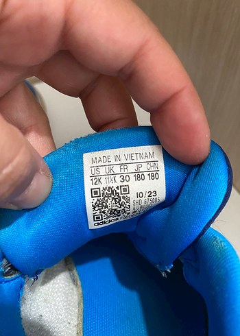 Mavi Erkek Çocuk Spor Ayakkabı Adidas