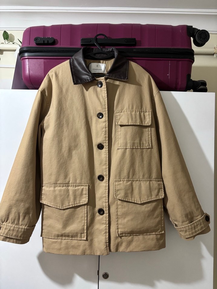 strasivarius vintage ceket - Görsel 2