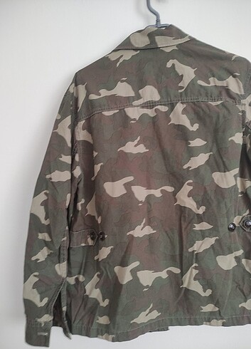 H&M Hm askeri kamuflaj ceket