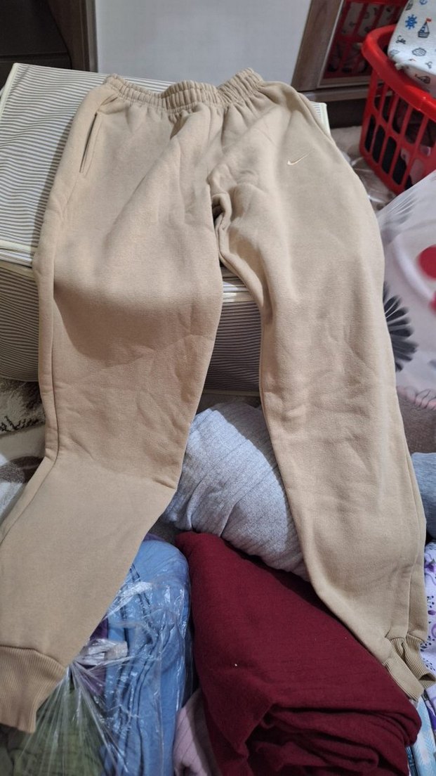 Gri Kadın Fermuarlı Bol Kesim Eşofman - Görsel 4