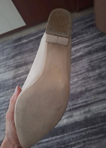 Diğer Diger Kadın Bej Stiletto Ayakkabı