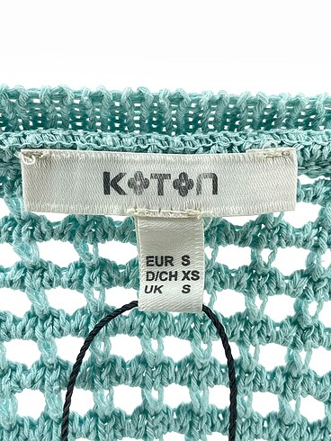s Beden mavi Renk Koton Bluz %70 İndirimli.