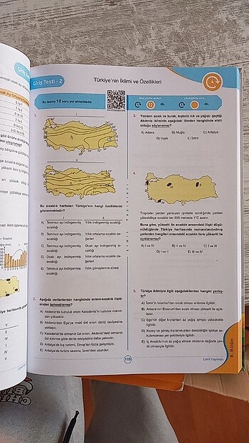  Beden Limit Yayınları Tyt Coğrafya Soru Bankssu