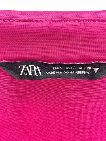 s Beden pembe Renk Zara Gömlek %70 İndirimli.