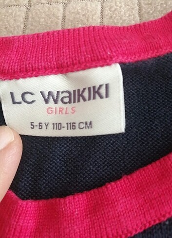 LC Waikiki 5-6 yaş kız çocuk triko elbise 