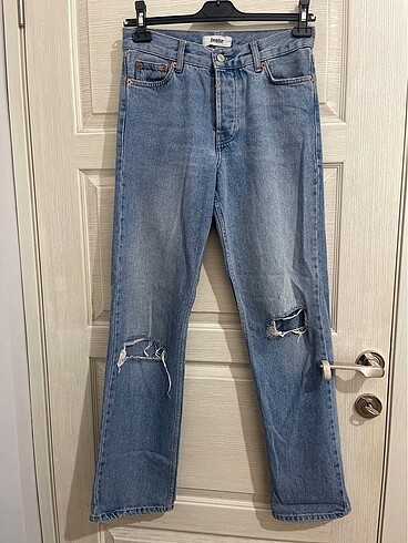 Diğer Straight boru paça jean