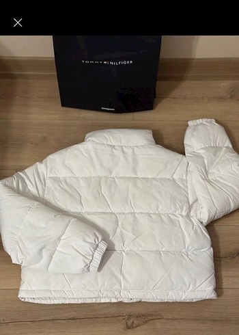 Kadın Beyaz Mini Şişme Yelek - Görsel 4