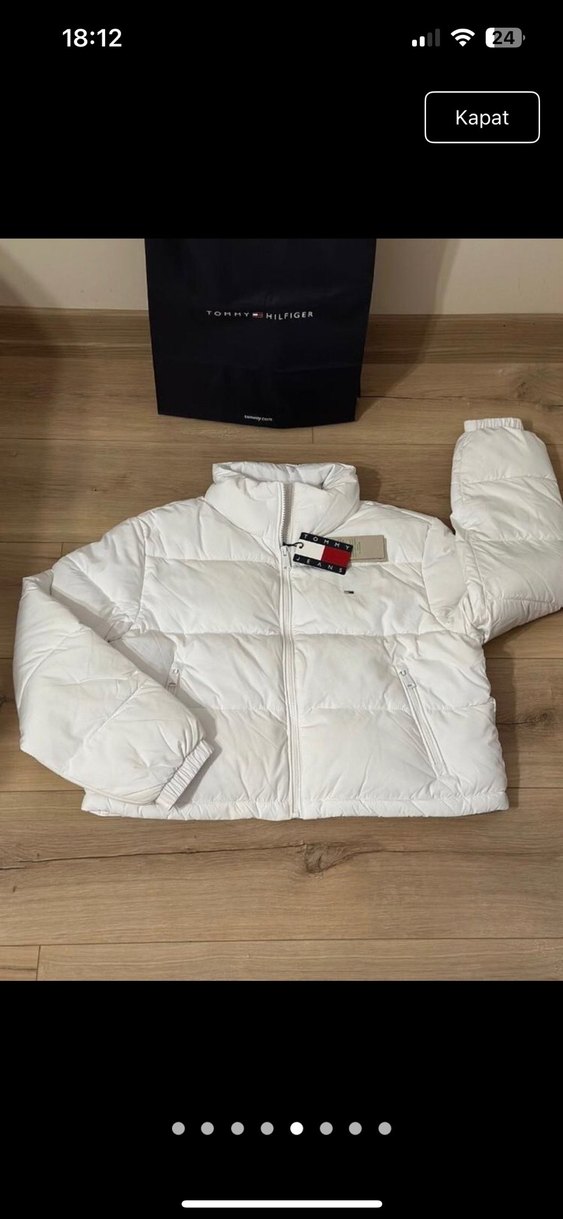 Kadın Beyaz Mini Şişme Yelek - Görsel 3