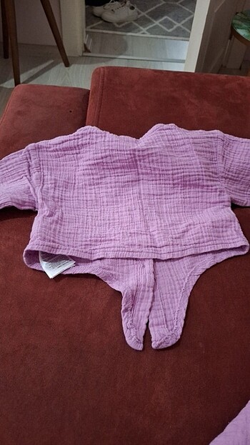 1,5 Yaş Beden Kız bebek bluz ve pantolon