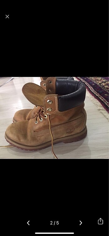 Timberland Tımberland Bot orjinal