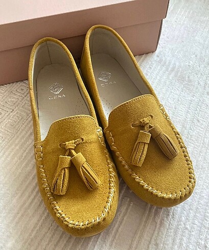 DESA ORİJİNAL VE HAKİKİ DERİ LOAFER / BABET