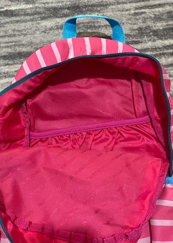Benetton Renkli Pembe Çocuk Sırt Çantası