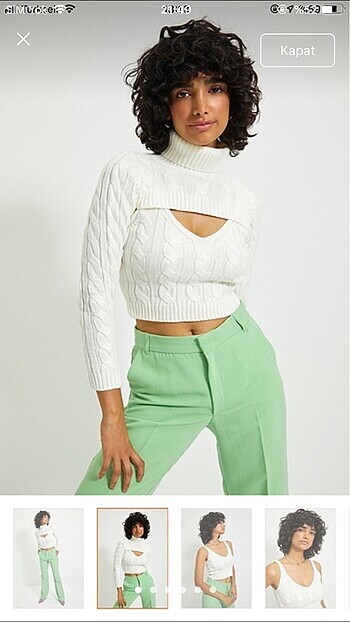 trendyolmilla crop