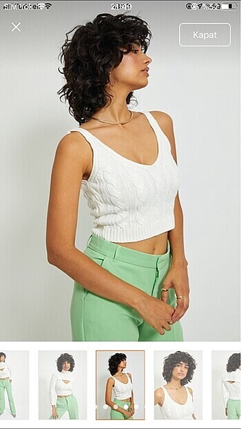 xs Beden trendyolmilla crop