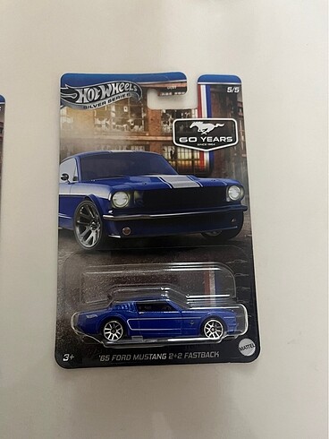 65 Ford mustang 2+2 fastback Hotwheels